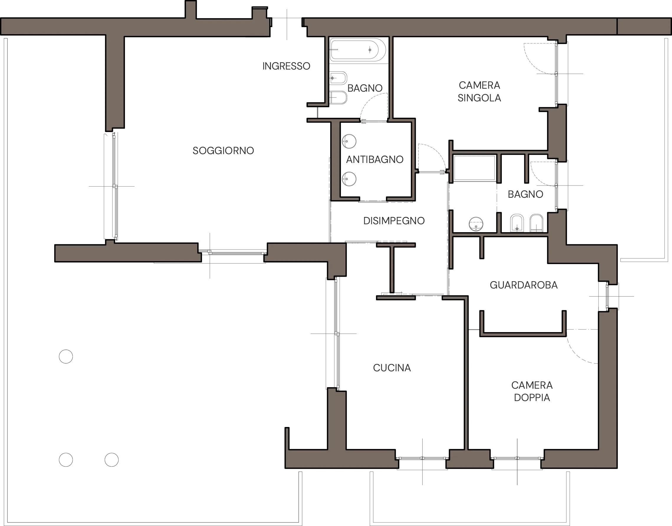 servizio architettura interni progetto 01